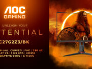 Достъпен 27″ монитор, който комбинира потапящо изживяване и скорост AOC GAMING C27G2Z3/BK: Извит път до победата с 280 Hz