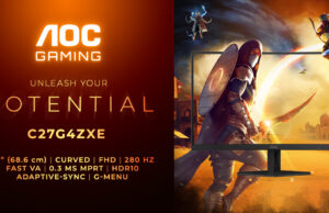 Стелт режим активиран с AOC GAMING C27G4ZXE