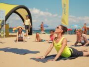 Почти 2000 души тренираха на плажа с кампанията на Yettel „Смарт спорт“