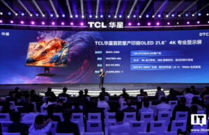 TCL пуска OLED дисплей с мастиленоструен печат