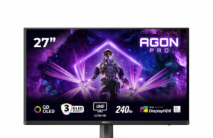 AGON by AOC разкрива QD-OLED монитор с 240 Hz и UHD резолюция