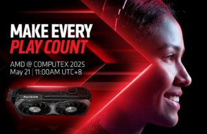 AMD обяви датата за представяне на Radeon RX 9060 XT и показа рендер на референтната версия