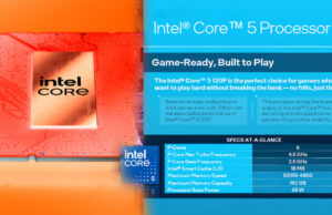 Intel подготвя процесор Core 5 120F за сокет LGA1700