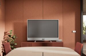 Logitech Rally Board 65 е конферентно решение всичко в едно от ново поколение
