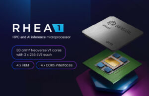 Пускането на пазара на европейския HPC процесор „Rhea1“ е отложено за 2026 г.