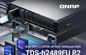 QNAP обяви своя флагмански NAS с 24 гнезда за NVMe памети