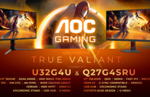AGON by AOC: Две уникални опции за високопроизводителни игри с честота на опресняване от 320 Hz