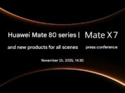 Mate 80 Series и Mate X7 ще бъдат официално представени на 25.11