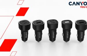 Canyon представя новата серия адаптери за зареждане в автомобил OnDrive – мощност, сигурност и интелигентен дизайн за всяко пътуване