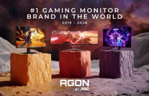 AGON by AOC затвърждава позицията си на бранд №1 за геймърски монитори в Европа