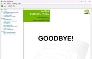 NVIDIA пенсионира класическия NVIDIA Control Panel