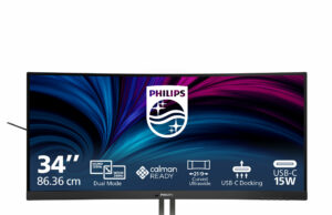 Philips Monitors пуска 34B2U5900C с двоен режим за гъвкави работни процеси