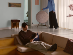 BANG & OLUFSEN ПРЕДСТАВЯ BEOSOUND A9 В ЦВЯТ SIENNA BROWN С НОВА ПЕРСОНАЛИЗИРАНА ДАМАСКА WOOLSCAPE ОТ KVADRAT